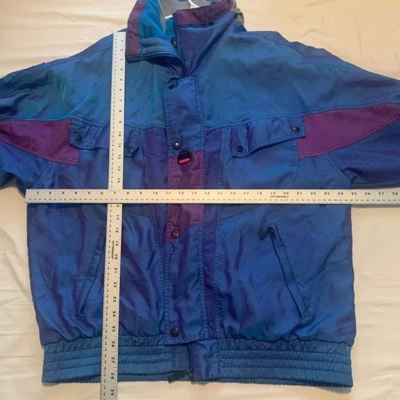 VTG Nevica Ski Snowboard Jacket Men’s 44 XL Frontline FS22 Recco Reflective Blue - Picture 12 of 16